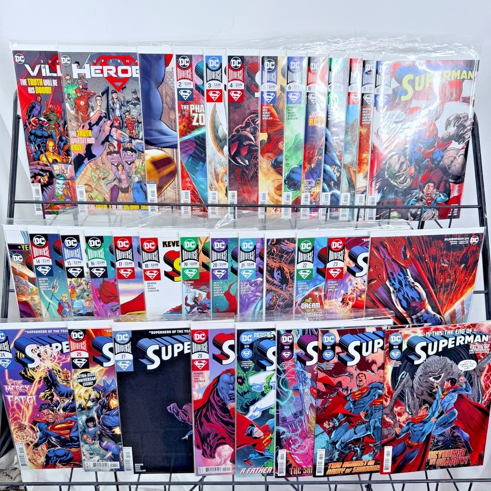 Superman 1-6 8-31 Lot Key 1st Nuclear Man Xanadoth Monster Boy Gold Lantern